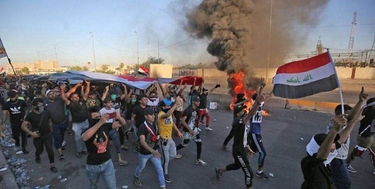 عراق | افزایش شمار معترضان در میدان التحریر بغداد
