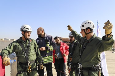 مانور زلزله و ایمنی در اهواز