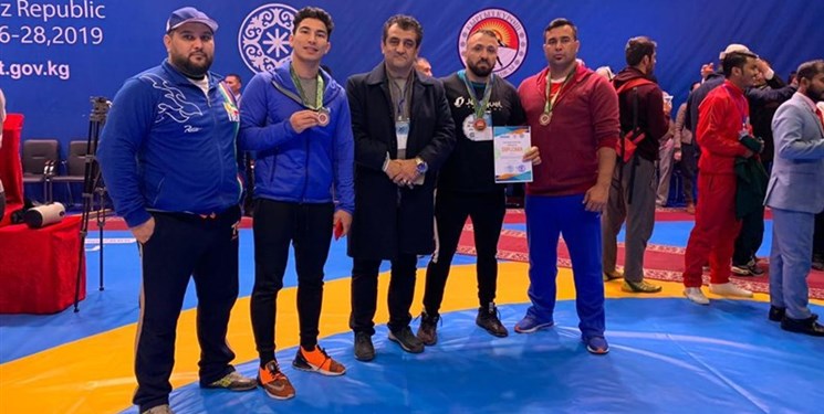 قرقیز کوراش قهرمانی آسیا| 3 مدال برنز برای ایران