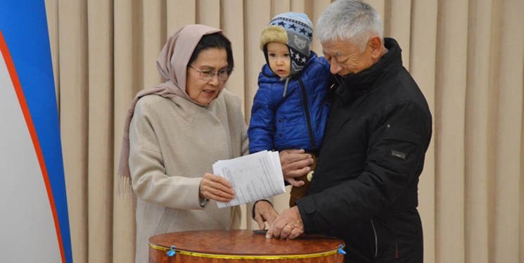 حضور 42 درصد واجدین شرایط رأی‌دهی در انتخابات ازبکستان تا کنون