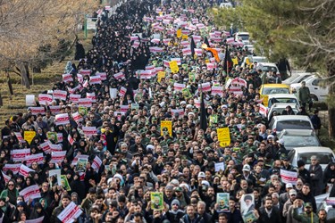 راهپیمایی مردم اصفهان در پی شهادت سردار«سلیمانی»