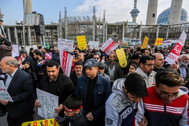 راهپیمایی مردم اصفهان در پی شهادت سردار«سلیمانی»