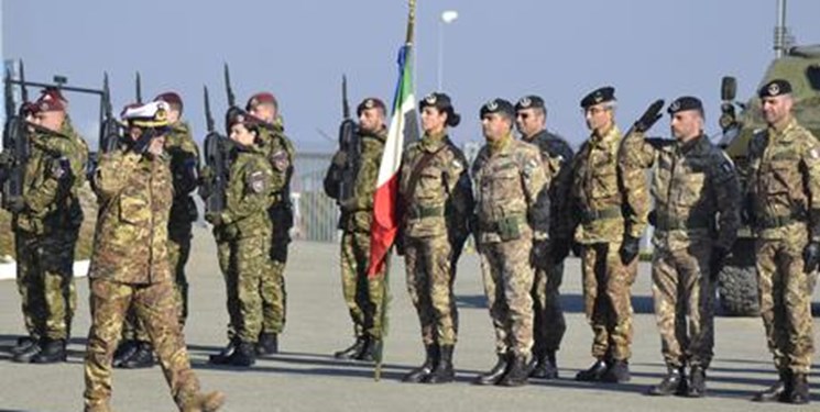 نظامیان ایتالیایی از  پایگاه نظامی آمریکا  در بغداد خارج شدند