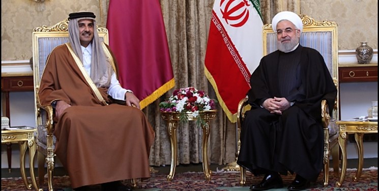 روحانی خبر داد: ایجاد کمیسیون مشترک بین ایران و قطر