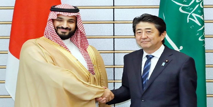دیدار محمد بن سلمان و نخست وزیر ژاپن