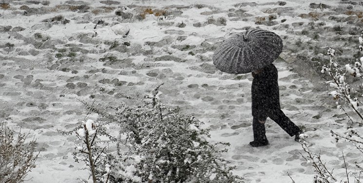 بارش برف و باران در 15 استان