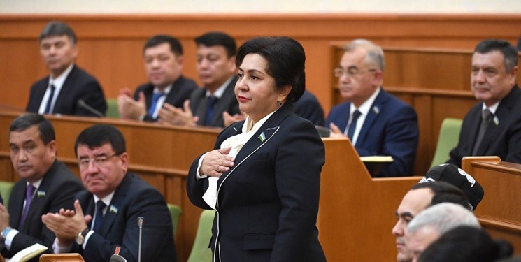 «تنزیلا ناربایوا» رئیس سنای ازبکستان شد