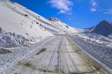 برفروبی گردنه ژالانه «هورامان»‎