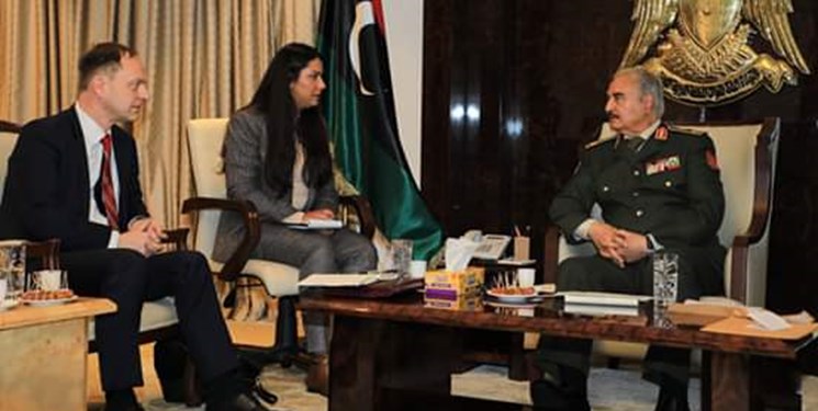 لیبی | وزیر خارجه آلمان هم با حفتر دیدار کرد