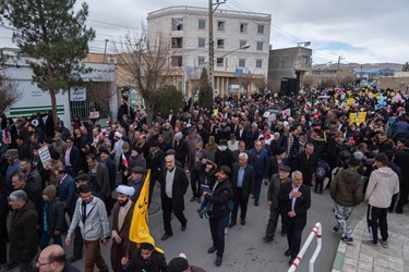 راهپیمایی یوم‌الله 22 بهمن در سرخه
