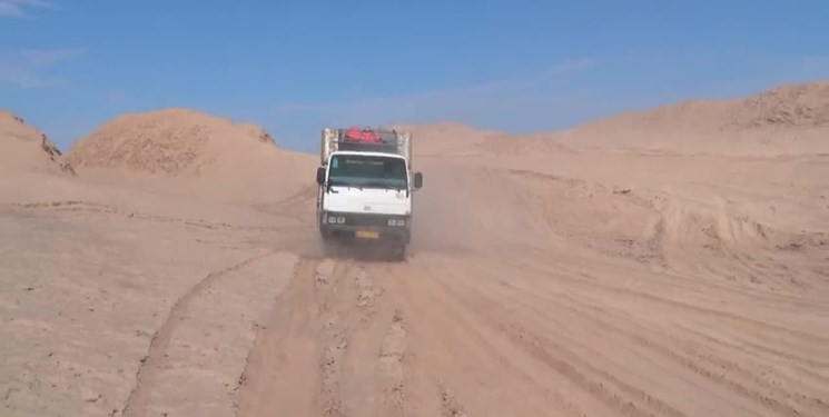 نهبندان،محور،شهداد،جاده،مسير،استان،منطقه،بازگشايي،كرمان،كيلو ...