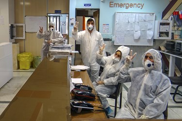 بخش ویژه کرونا در بیمارستان «عشایر» خرم آباد