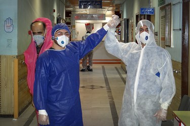 بخش ویژه کرونا در بیمارستان «عشایر» خرم آباد