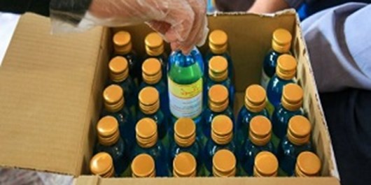 کشف 10 هزار لیتر الکل احتکار شده در شهرستان باوی