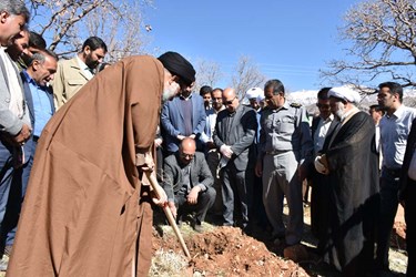 برگزاری مراسم روز درختکاری در منطقه ده‌برآفتاب بویراحمد