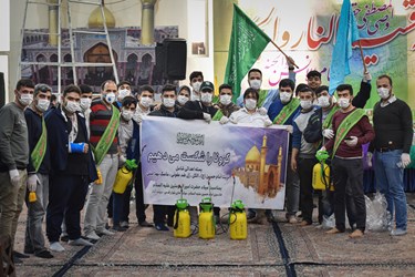 توزیع ۶ هزار بسته بهداشتی توسط عراقی‌های مقیم دولت آباد