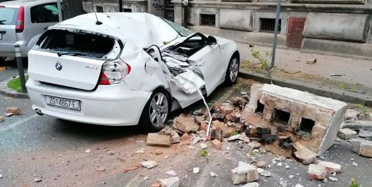 تصاویر| دو زمین‌لرزه قدرتمند پایتخت کرواسی را لرزاند