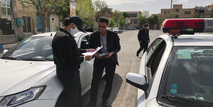 اعمال قانون 976 وسیله نقلیه در طرح فاصله گذاری اجتماعی استان مرکزی