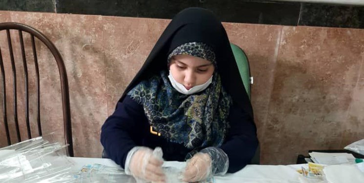 کم سن و سالترین جهادگر سلامت در تبریز