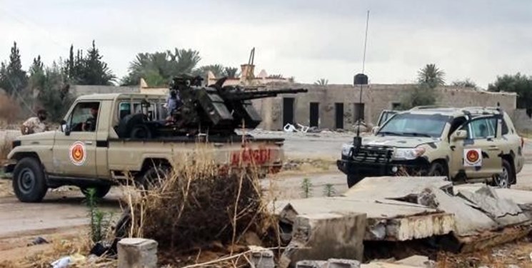 لیبی| پیشروی نیروهای دولت وفاق ملی به سمت شهر «ترهونه» از هفت محور