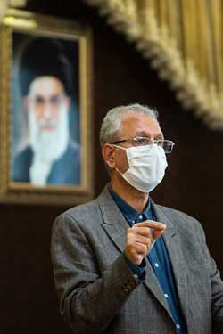 علی ربیعی سخنگوی دولت در نشست خبری با خبرنگاران