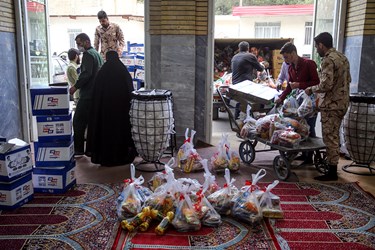 رزمایش کمک مومنانه در قم 