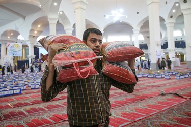 رزمایش کمک مومنانه در قم 