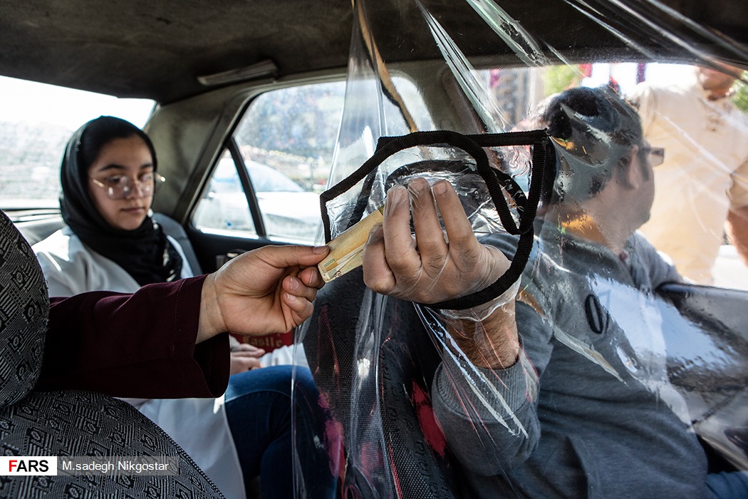 A passenger paid for a cab ride