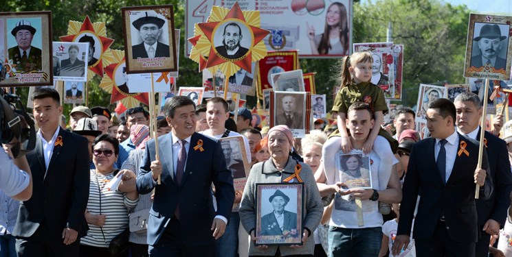 برگزاری آنلاین راهپیمایی «لشکر جاویدان» در قرقیزستان