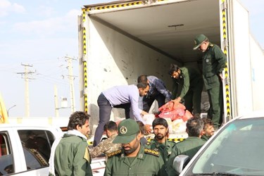 عکس| کمک‌های «مؤمنانه» سپاه به «بشاگرد» رسید