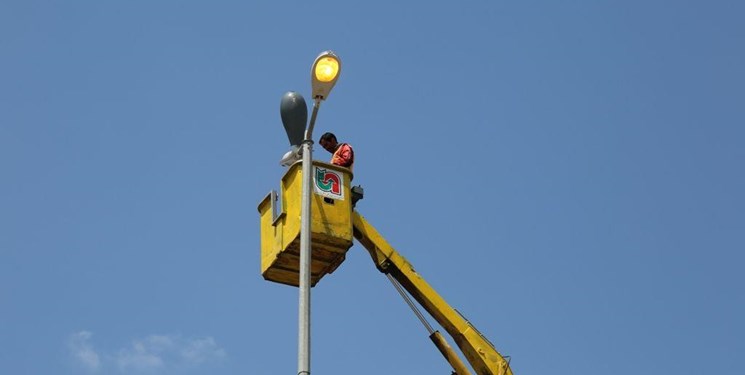 ۱۲کیلومتر از راه های استان قزوین به سیستم روشنایی طولی مجهز شد
