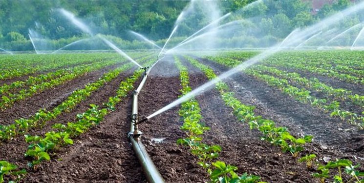 تجهیز ۲.۴ میلیون هکتار از اراضی کشاورزی به سیستم‌های نوین آبیاری