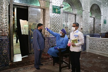 مراسم احیای شب نوزدهم ماه مبارک رمضان در حرم حضرت عبدالعظیم(ع)