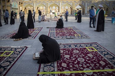 بازگشایی محدود صحن‌های حرم حضرت عبدالعظیم(ع)