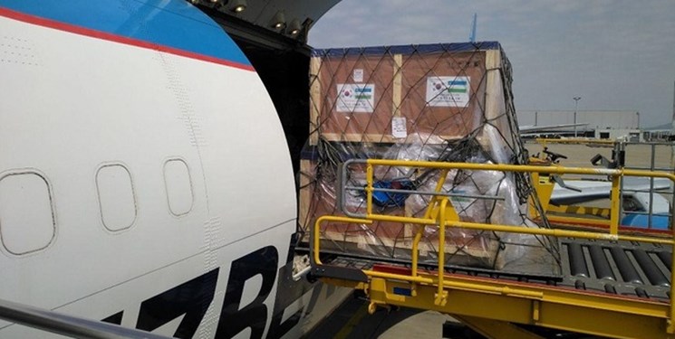 ارسال سومین محموله کمک‌های کره جنوبی به ازبکستان