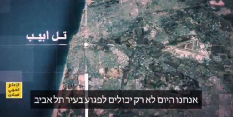 فیلم | واکنش رسانه اسرائیلی به ویدئویی از توان نقطه‌زنی موشک‌های حزب‌الله