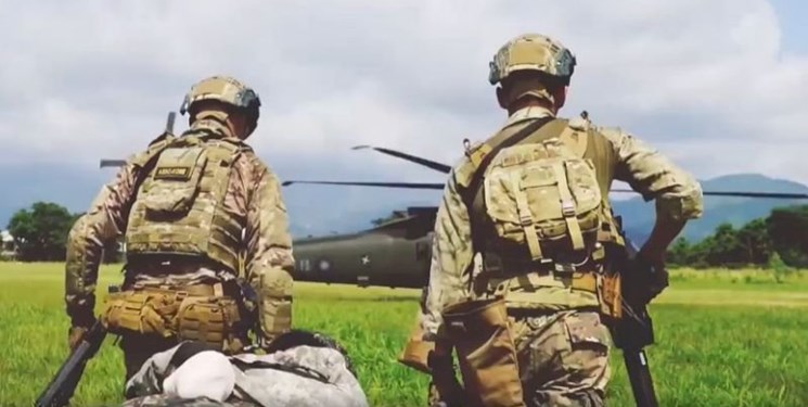 «تمرین  نیروهای هوابرد آمریکا»  با ارتش تایوان همزمان با تنش با چین