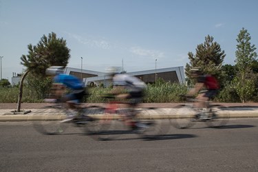 مسابقات لیگ دوچرخه سواری گیلان در منطقه آزاد انزلی‎