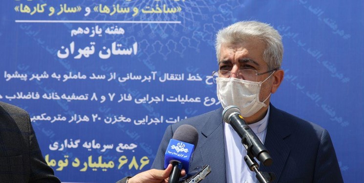 وزیر نیرو: ۴ تصفیه‌خانه فاضلاب تا پایان سال در غرب تهران به بهره‌برداری می‌رسد