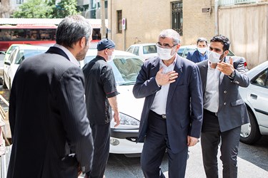 ورود علی نیکزاد نائب رئیس مجلس به خبرگزاری فارس