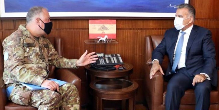 رایزنی مدیرکل امنیت عمومی لبنان و فرمانده یونیفل درباره تحولات در مرز لبنان