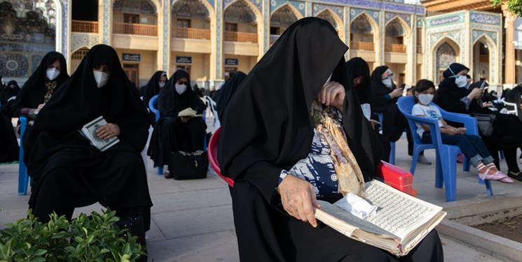 بازگشایی ضریح مطهر حضرت احمدبن موسی(ع)