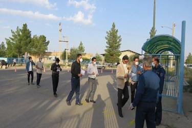 ورود داوطلبان به محل آزمون کارشناسی ارشد در سمنان 