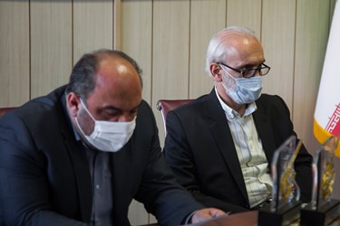 احد جاودانی و اسماعیل داسداردراختتامیه نخستین جشنواره مطبوعات و رسانه های استان تهران
