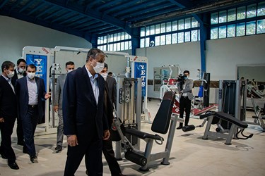 افتتاح مجتمع ورزشی اداره راه و شهرسازی آذربایجان غربی توسط وزیرراه و شهرسازی
