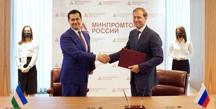 امضای تفاهم‌نامه همکاری‌های اقتصادی بین ازبکستان و روسیه