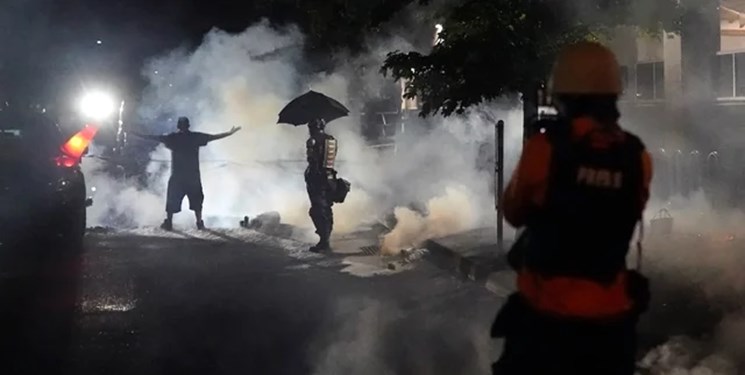 اعتراضات پورتلند به هشتاد و پنجمین شب رسید