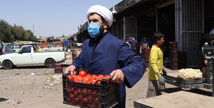 حکایت روحانی جوان با نیسان آبی معروف/ جمع‌آوری کمک از میدان تره‌بار برای نیازمندان