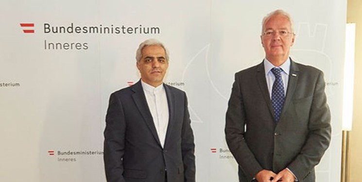 روابط ایران و اتریش در حوزه‌های امنیتی، پلیسی و انتظامی بررسی شد