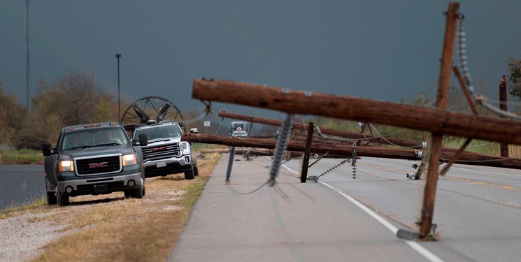 تصاویر| توفان «لورا» در آمریکا 15 قربانی گرفت